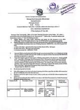 शिलबन्दी दरभाउपत्र दोश्रो पटकको लागि आह्वान गरिएको सूचना SQ 4